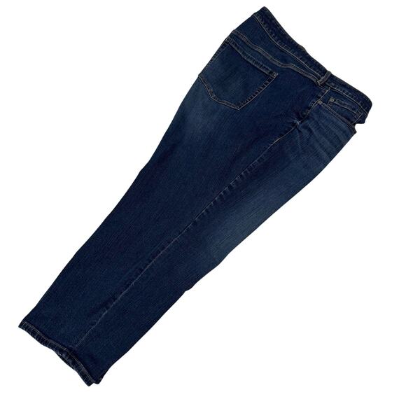Torrid Women's Straight Leg Jeans - Dark Blue Size 22XS - Picture 2 of 9